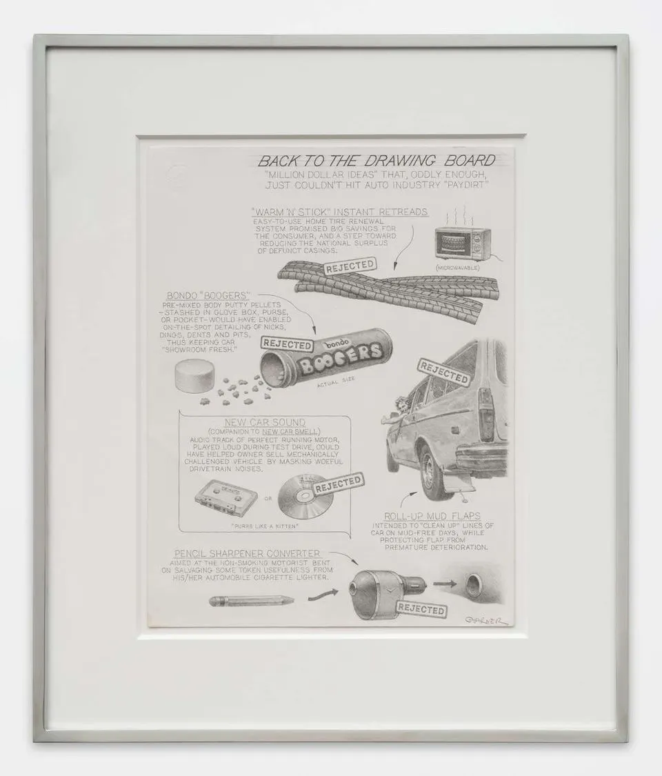 Untitled (Back to the Drawing Board) by Pippa Garner